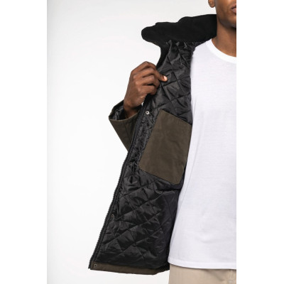 Quilted parka